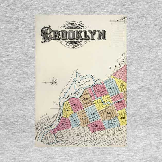 Brooklyn Map by Big Term Designs